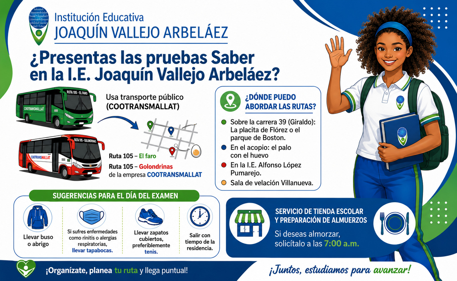 Presentación Prueba Saber 11 – IE Joaquín Vallejo Arbeláez.